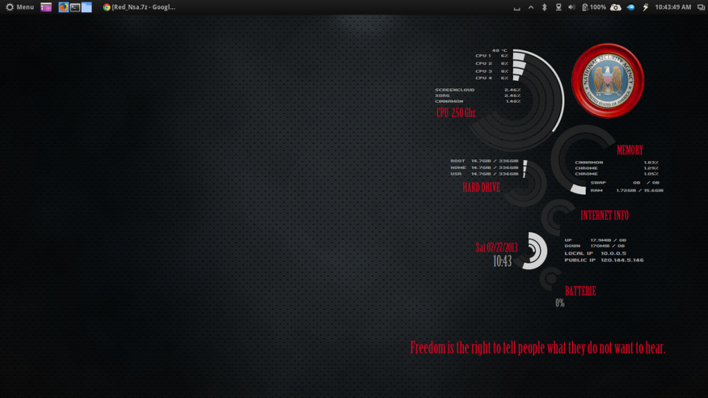 red_nsa_conky_by_speedracker-d6fc26a-1024x576 25+ Linux Conky Themes