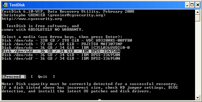 recovery-screenshot 12+ Linux Data Recovery Tools
