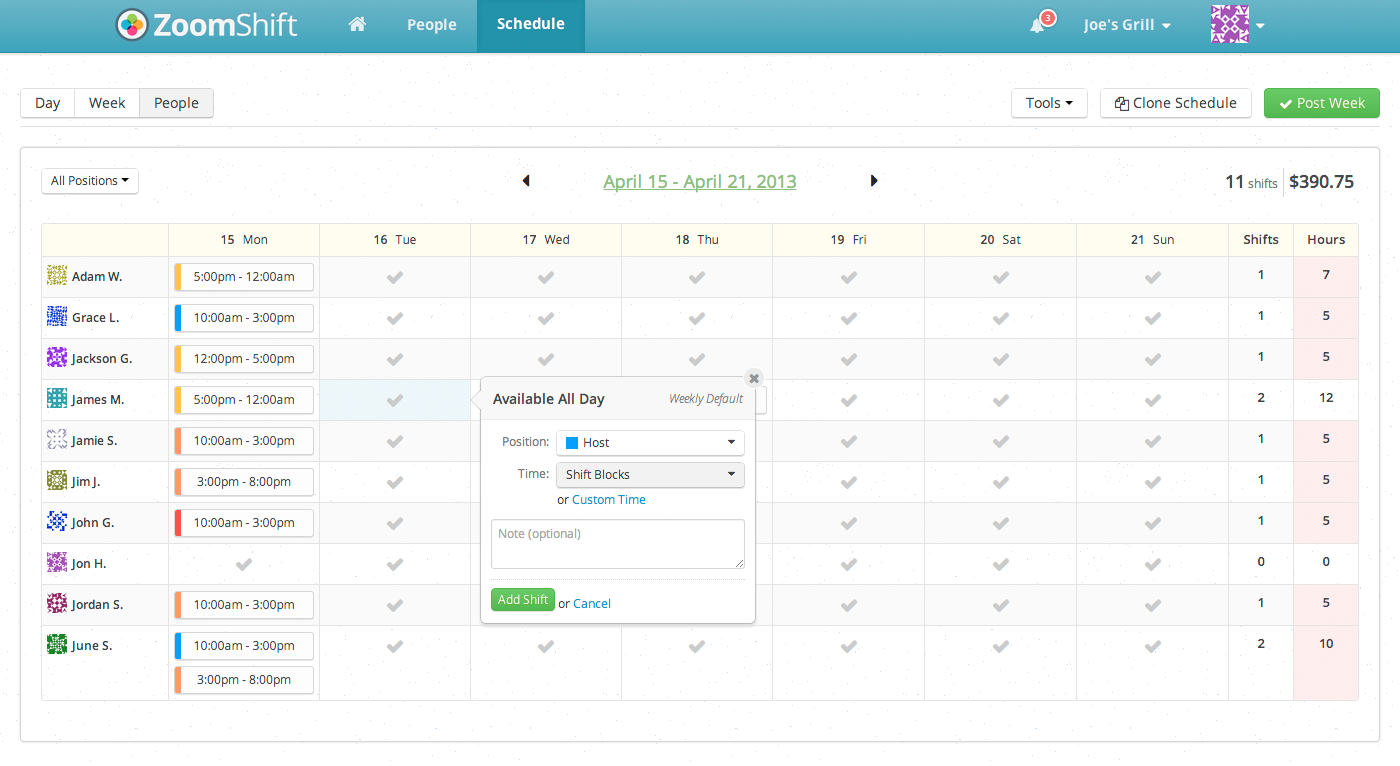 PlanDay 10+ Free Employee Scheduling Software