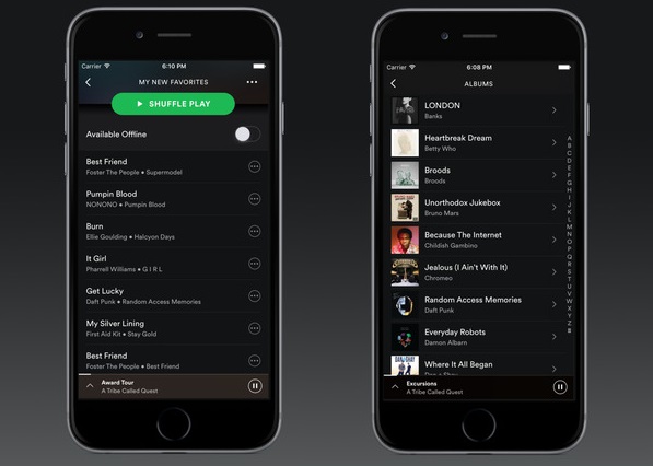 Spotify-Offline Best Music Apps with Offline Access