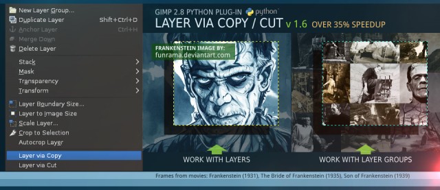 layer-via-copy-cut 20+ Best Free GIMP Plugins